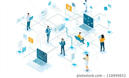 Global Network Connectivity Business Collaboration, Communication, and Data Sharing 118949852