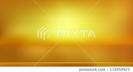Gold yellow solid studio gradient bg with limbo light Gold yellow solid studio gradient bg with limbo light 118950925