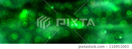 Bright festive royal green gradient seamless background with circles 118951003