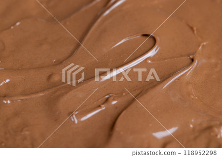 sweet pasta with cocoa and cocoa butter 118952298