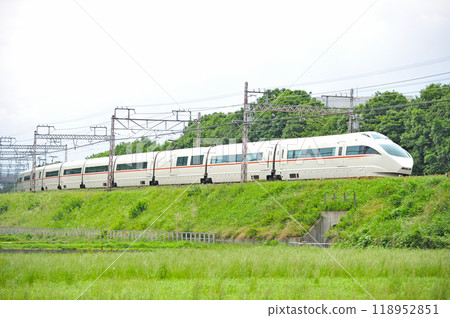 Odakyu Odawara Line, Hadano-Tokai University, Odakyu 50000 series, VSE Hakone Odakyu Odawara Line, Hadano-Tokai University, Odakyu 50000 series, VSE Hakone 118952851