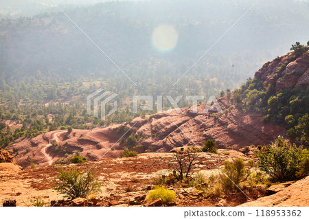 Sedona Desert Trail and Cathedral Rock Formation Sedona Desert Trail and Cathedral Rock Formation 118953362