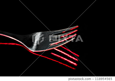 fork, tool, tableware 118954565