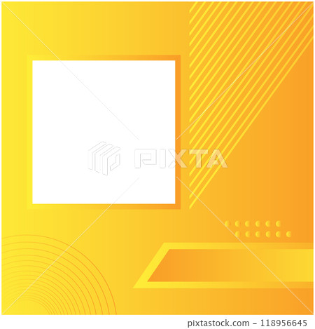 yellow geometric background with wavy shapes yellow geometric background with wavy shapes 118956645