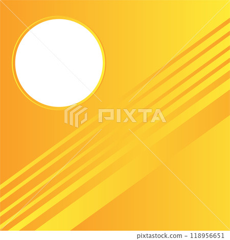 vector illustration of yellow sun 118956651