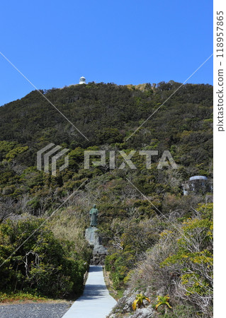 室戶岬頂端的景色(燈塔、展望台) 室戶岬頂端的景色(燈塔、展望台) 118957865