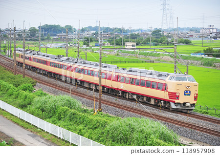 東北本線 東鷲宮栗橋 JR東日本 485系 A-1+A-2編組(仙台)山巴托 東北本線 東鷲宮栗橋 JR東日本 485系 A-1+A-2編組(仙台)山巴托 118957908