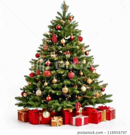 Cute christmas tree 118958797