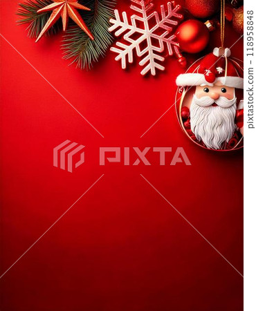 聖誕節圖像背景 118958848