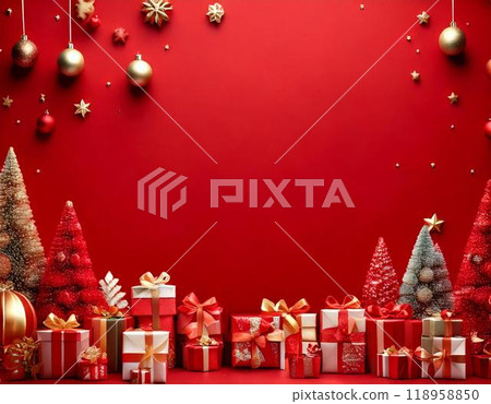聖誕節圖像背景 118958850