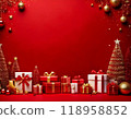 聖誕節圖像背景 118958852