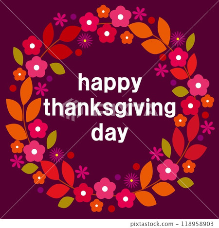 Happy Thanksgiving Day Happy Thanksgiving Day Thanksgiving Autumn Happy Thanksgiving Day Happy Thanksgiving Day Thanksgiving Autumn 118958903