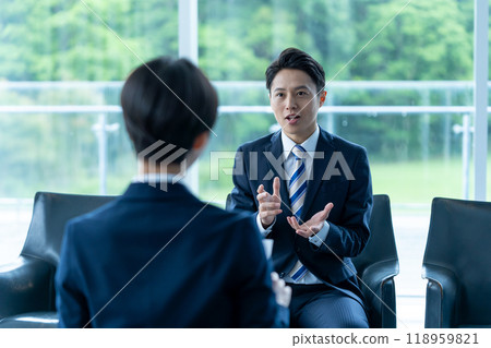 A serious consultant A serious consultant 118959821