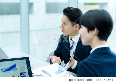 商務人士見面 118960364