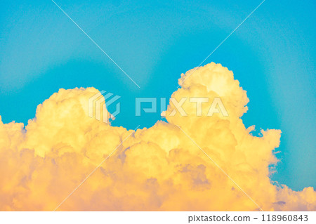 夏季雲圖(傍晚) 夏季雲圖(傍晚) 118960843