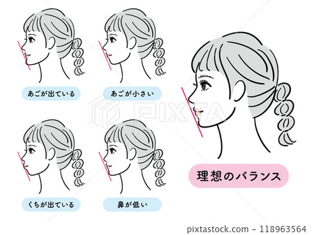 女用輪廓套裝 E 線 118963564