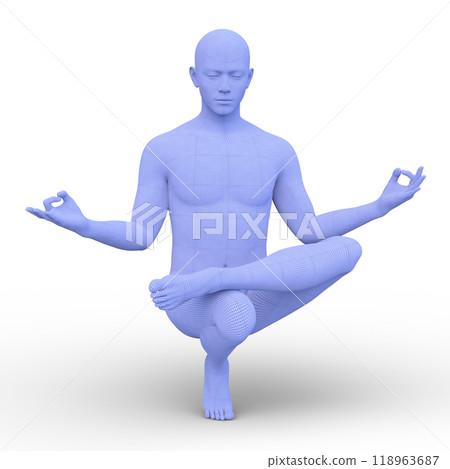 A man who poses A man who poses 118963687
