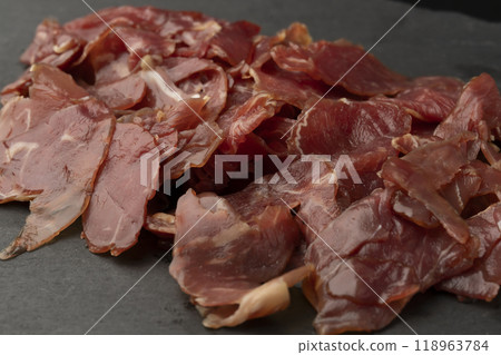 Raw ham Raw beef ham Raw ham Raw beef ham 118963784