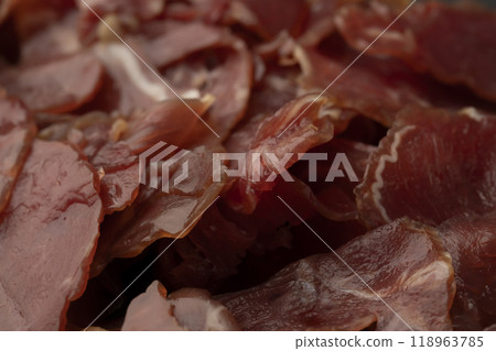 Raw ham Raw beef ham Raw ham Raw beef ham 118963785