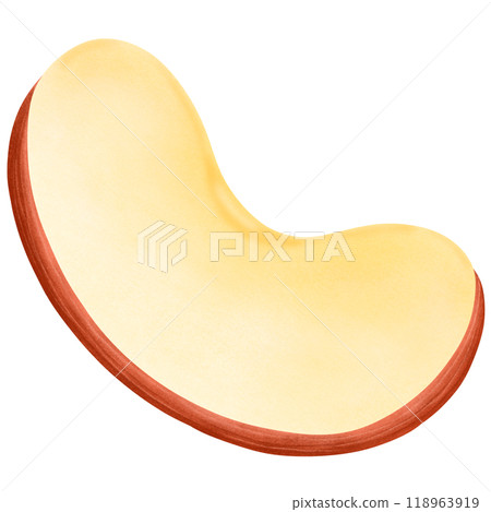 Red apples illustration, simple shapes style. Red apples illustration, simple shapes style. 118963919