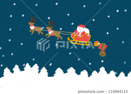 Santa Claus on a Sled Santa Claus on a Sled 118964115