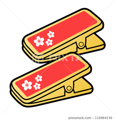 2 個用於穿和服的夾子 118964236