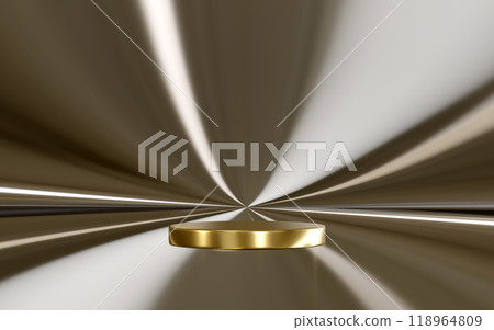 3d gold empty podium smartphone with colors abstract, metal background. 3d illustration render 3d gold empty podium smartphone with colors abstract, metal background. 3d illustration render 118964809