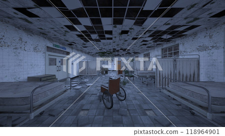 Abandoned Hospital Room 118964901
