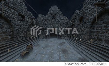 Fortress courtyard 118965035