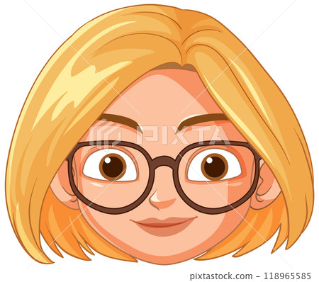 Blonde Woman with Glasses Blonde Woman with Glasses 118965585