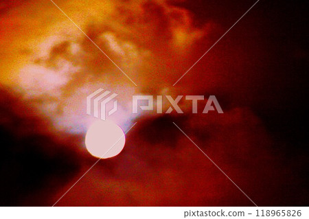 The moon of the night of the night 118965826