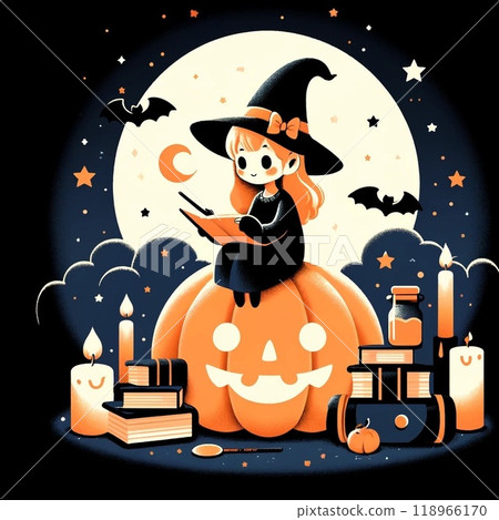 穿著萬聖節服裝的萬聖節機器人 穿著萬聖節服裝的萬聖節機器人 118966170