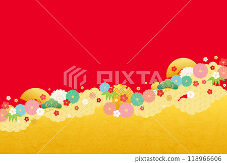 蛇年-新年賀卡模板-A1-3 118966606