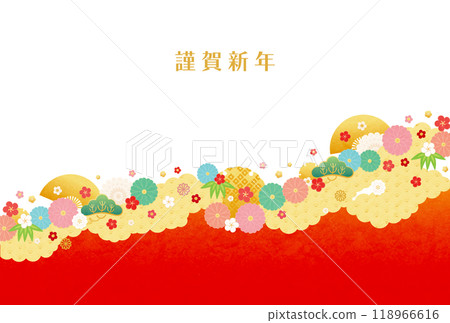 蛇年-新年賀卡模板-A3-2 蛇年-新年賀卡模板-A3-2 118966616