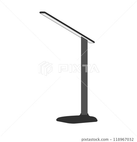 Regular flexible desk lamp. Contemporary interior home and office decor desktop furniture. Adjustable table lamp for reading. 118967032