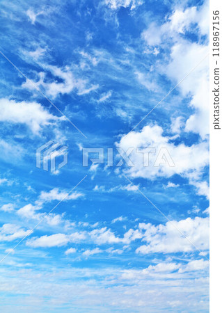 秋天天空和雲彩 秋天天空和雲彩 118967156