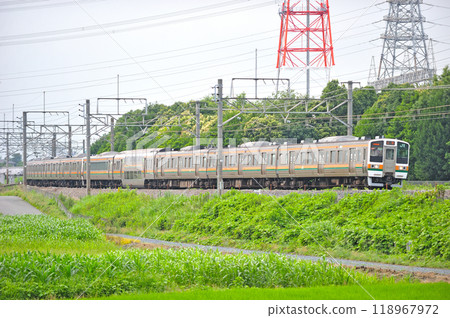 Takasaki Line Honjo-Okabe JR East 211 series C3 train (Takasaki) Takasaki Line Honjo-Okabe JR East 211 series C3 train (Takasaki) 118967972