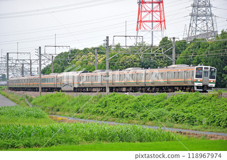高崎線 本所岡部 JR 東日本 211 系列 C1 編組（高崎） 118967974