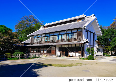 The Nakanchi House, the home of Eiichi Shibusawa, in Chiaraishima, Fukaya City, Saitama Prefecture The Nakanchi House, the home of Eiichi Shibusawa, in Chiaraishima, Fukaya City, Saitama Prefecture 118967996