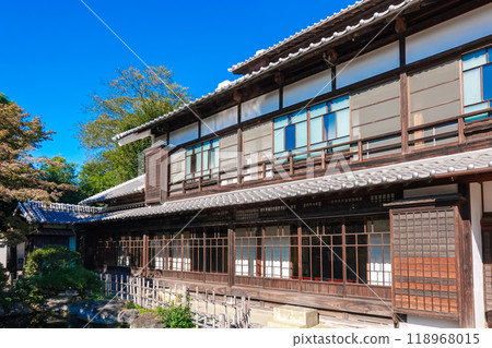The Nakanchi House, the home of Eiichi Shibusawa, in Chiaraishima, Fukaya City, Saitama Prefecture 118968015