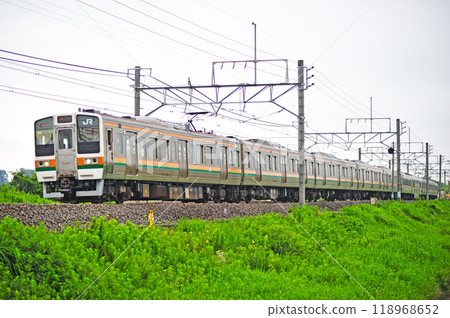 高崎線 岡部本所 JR 東日本 211 系列 C10 編組(高崎) 高崎線 岡部本所 JR 東日本 211 系列 C10 編組(高崎) 118968652