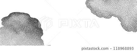 A wave of black dots with a sandy texture. An abstract, grainy background featuring a noisy gradient pattern. A wave of black dots with a sandy texture. An abstract, grainy background featuring a noisy gradient pattern. 118968893
