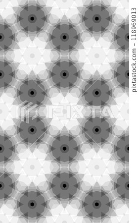Abstract geometric black and white hipster fashion gradient pattern, fabric decor with polygonal form Abstract geometric black and white hipster fashion gradient pattern, fabric decor with polygonal form 118969013