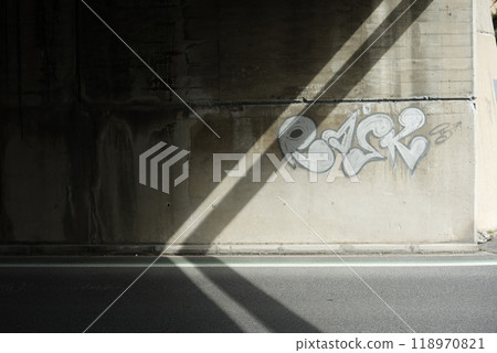 Sunshine under the overpass Sunshine under the overpass 118970821
