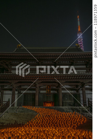 增上寺七夕節和紙蠟燭之夜 118971359