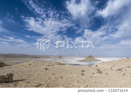 Karynzharyk Depression, Ustyurt Plateau, Kazakhstan 118971614