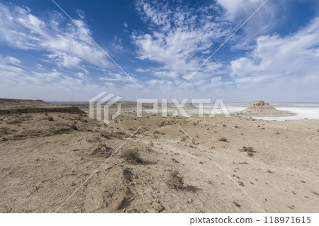 Karynzharyk Depression, Ustyurt Plateau, Kazakhstan 118971615