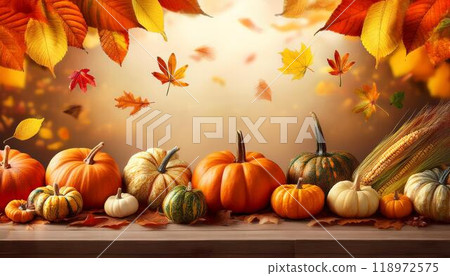 讓人想起秋天的圖形 118972575