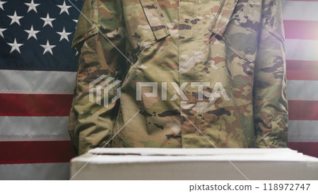 the ballot box for the election day 118972747