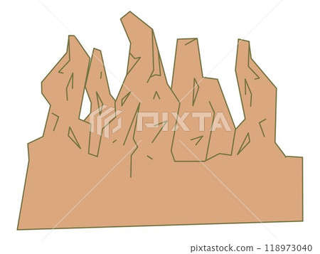 China eco-tourism natural destination place cliff mountain national park mountain canyon nature trip design colorful icon set China eco-tourism natural destination place cliff mountain national park mountain canyon nature trip design colorful icon set 118973040
